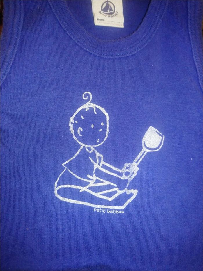 Joli body petit bateau 12 mois - photo numéro 3