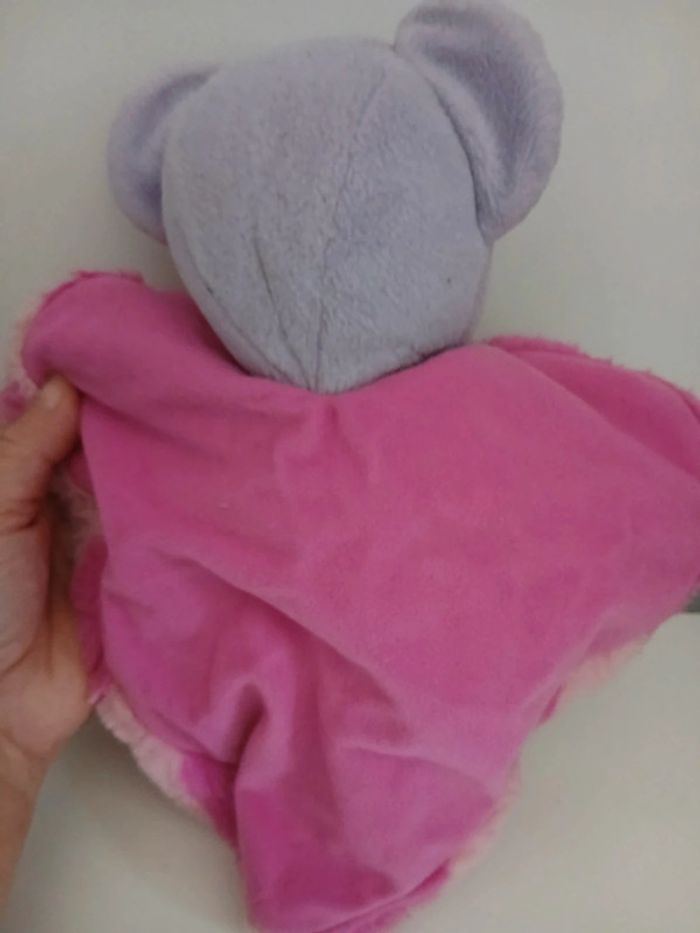 Peluche ours cœur de barbie 2001 - photo numéro 6