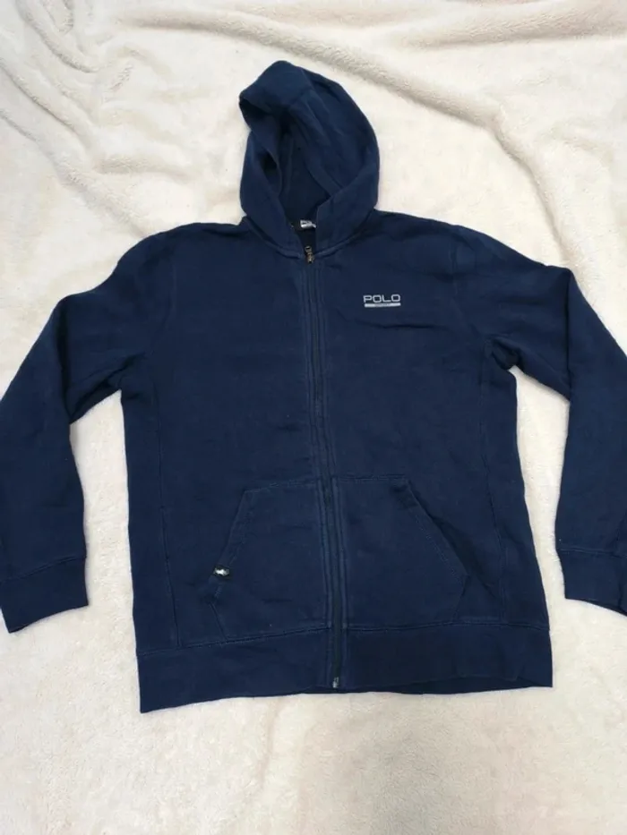 Sweat zippé XL adolescent ou S Homme Ralph Lauren Polo Sport - photo numéro 2