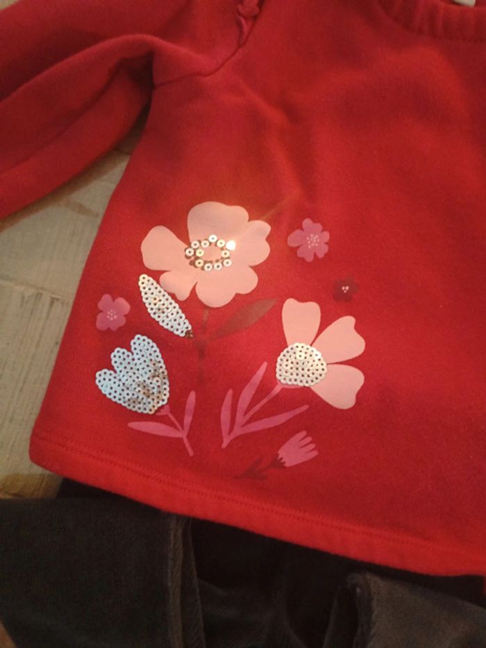 Ensemble gris et fushia - photo numéro 3