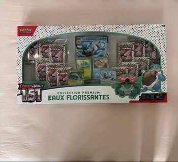 Pokémon Coffret Eaux Florissantes 151 francais neuf