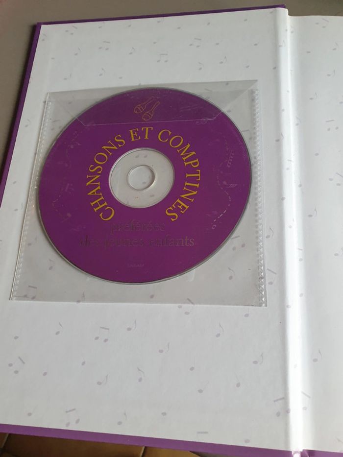 Livre et cd chanson comptines - photo numéro 2