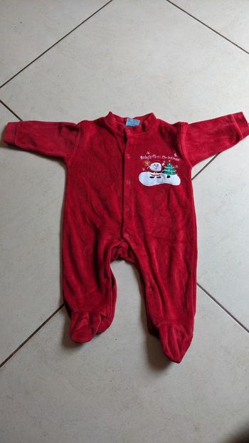 Pyjama noël garçon 1 mois