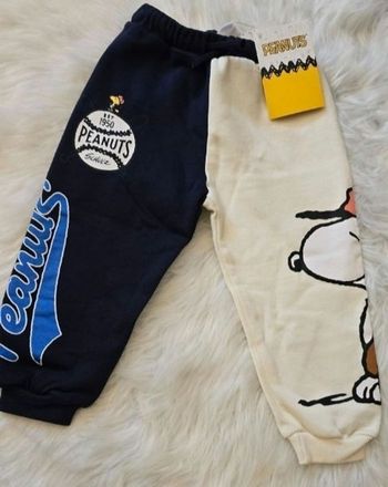 NEUF (non porté) 🏷🤩😍💙sublime  pantalon molleton snoopy 3 ans garçon 💙😍🤩
