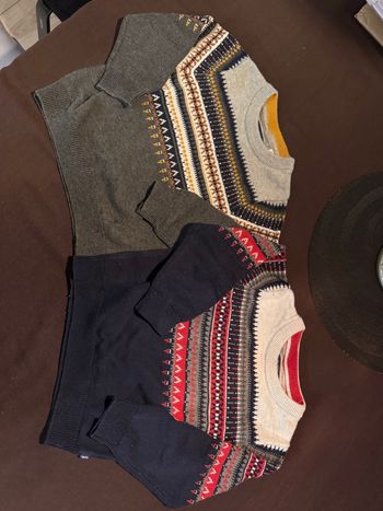 Lot 2 pulls chauds Okaidi 3 ans 2e modèle