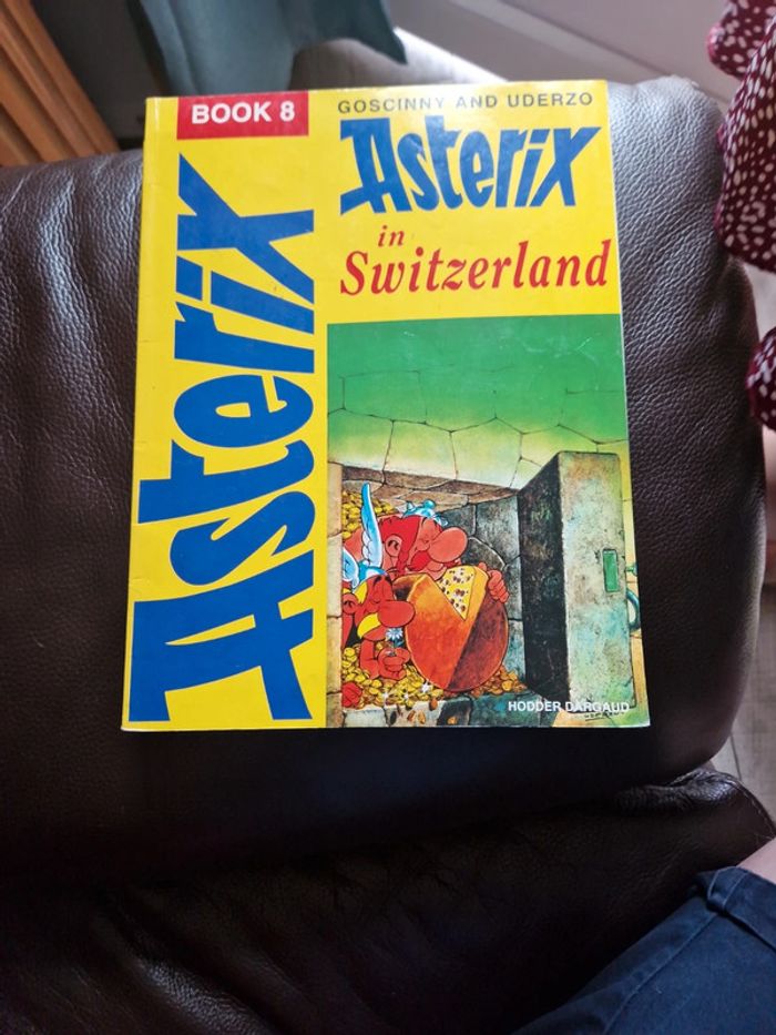 Asterix in switzerland book 8 1975
