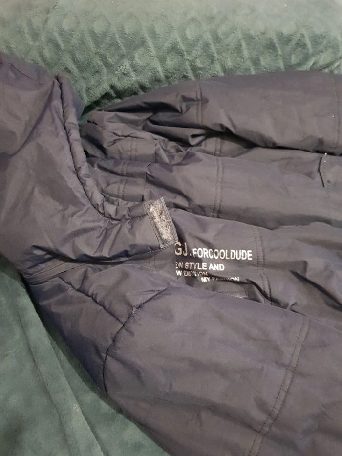 Monteau Enfant 8 ans 10 ans bonne etat Denim - photo numéro 3