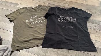 2 tee shirts