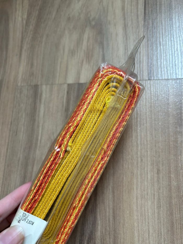 Ceinture de karaté Jaune Neuve - photo numéro 3