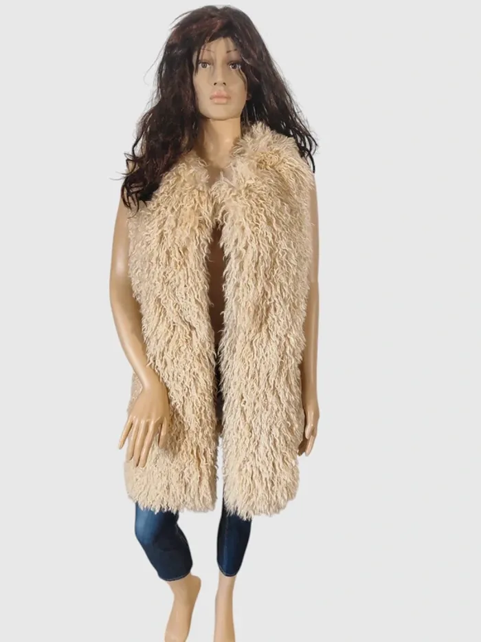 Veste sans manches JC Millenium crème - Taille unique - photo numéro 2