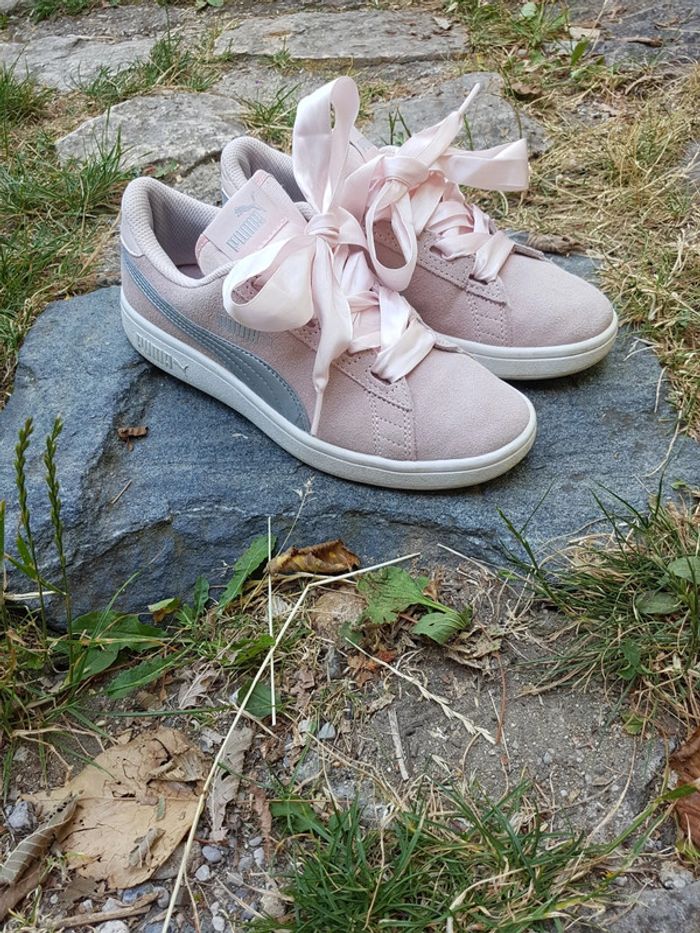 Chaussure Puma Puma Vieux Rose Shop Puma Suede Classic Femme Rose
