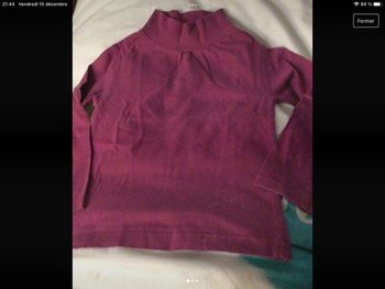 sous pull charlie & prune tbe col montant 5 ans