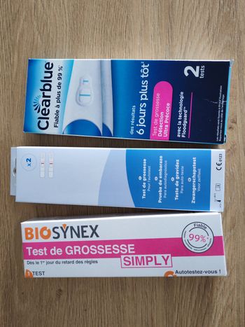 Lot de 4 tests de grossesse