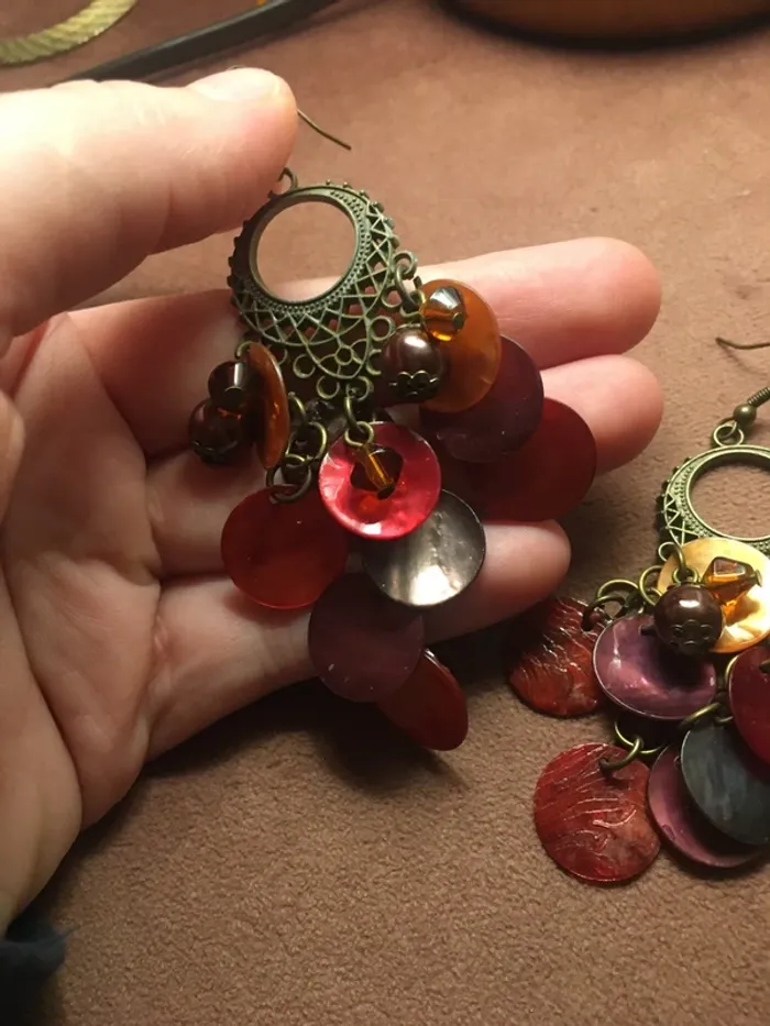 Boucles d’oreilles vintage - photo numéro 4