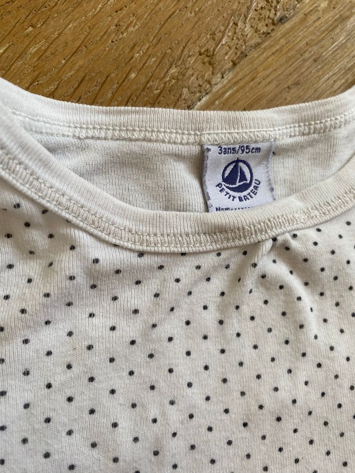 Tee shirt petit bateau ML 3A