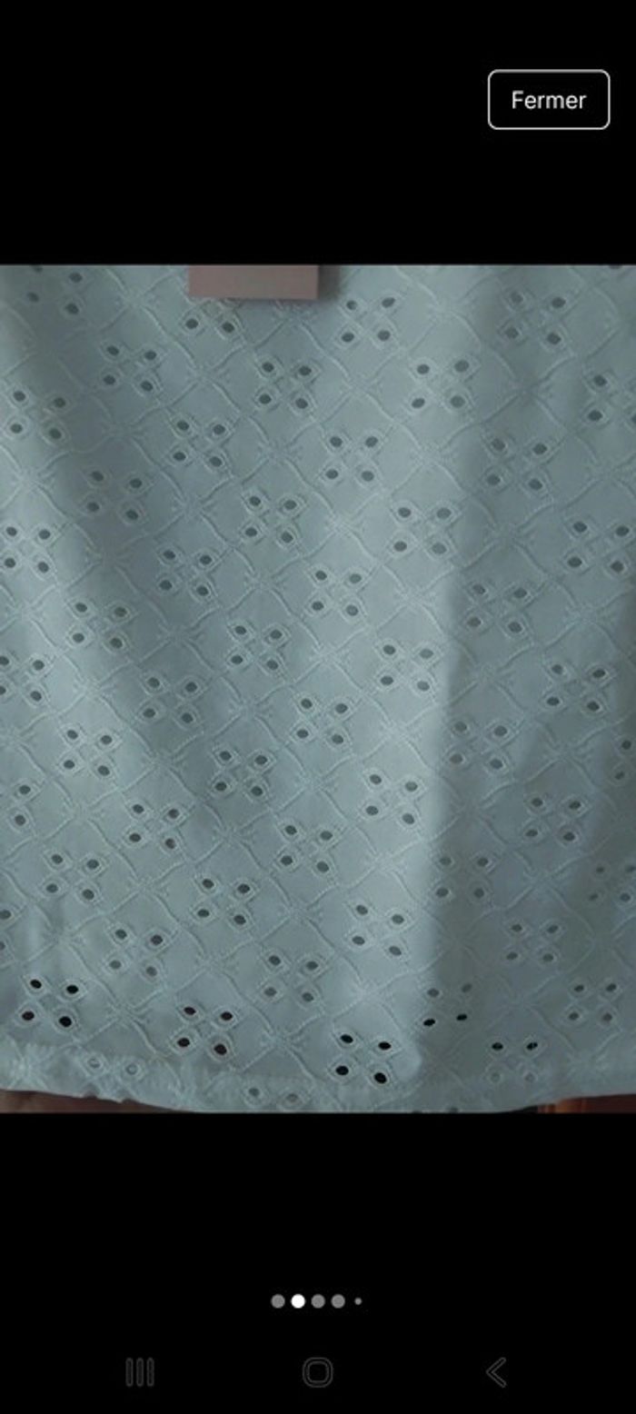 Top rétro à broderie anglaise - photo numéro 2