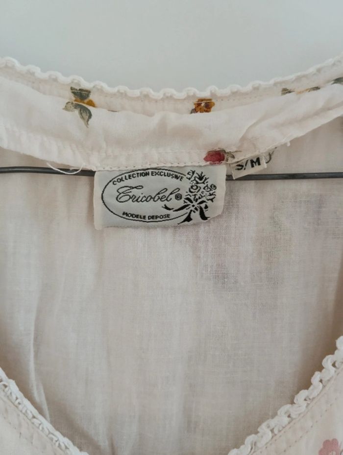 Robe vintage longue Boutonnée bohème romantique - photo numéro 4
