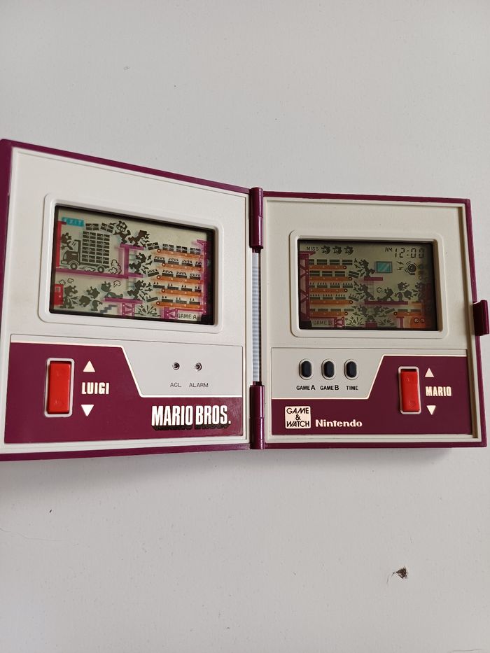 Jeu électronique Nintendo game and watch Mario Bros