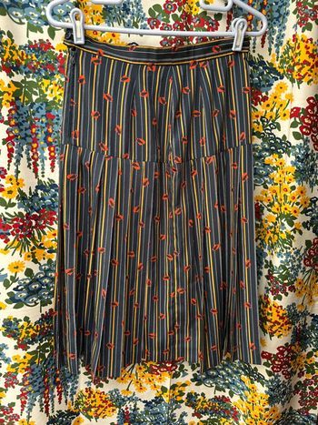 Jupe plissée vintage