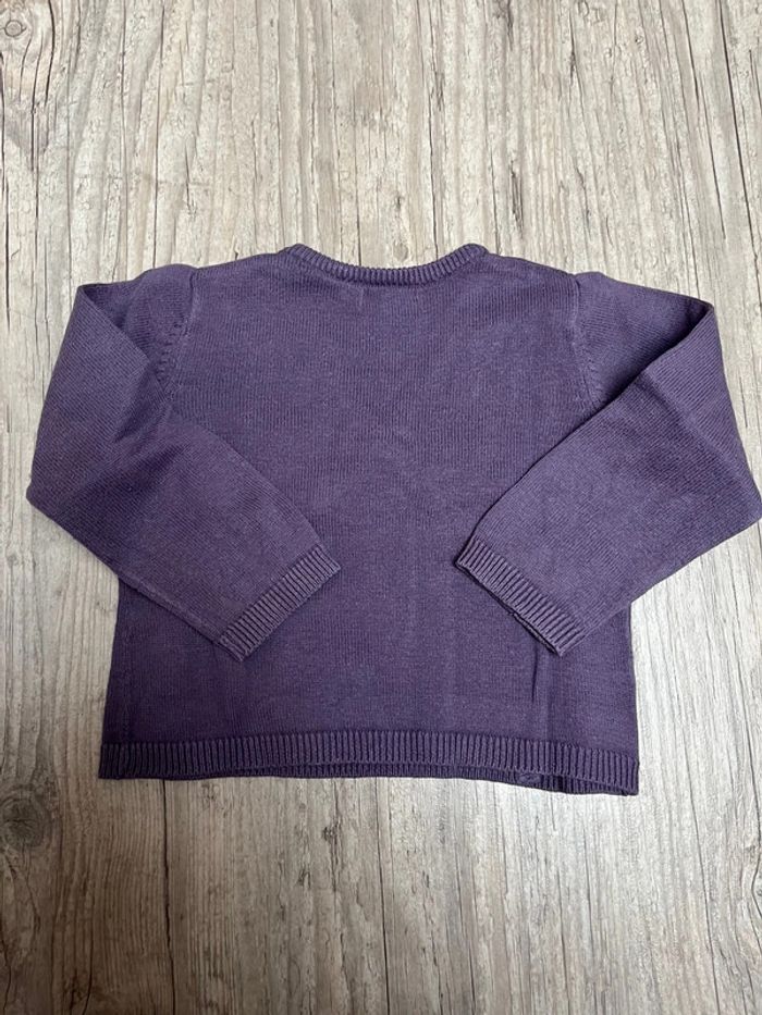 Gilet cache coeur taille 12 mois - photo numéro 2