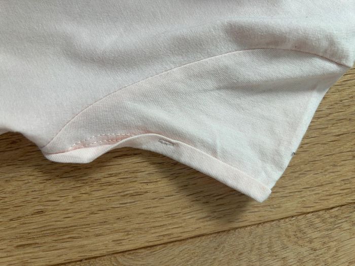 Tee shirt fraise sequins tape à l’œil TAO 8 ans tee shirt couleur corail - photo numéro 4