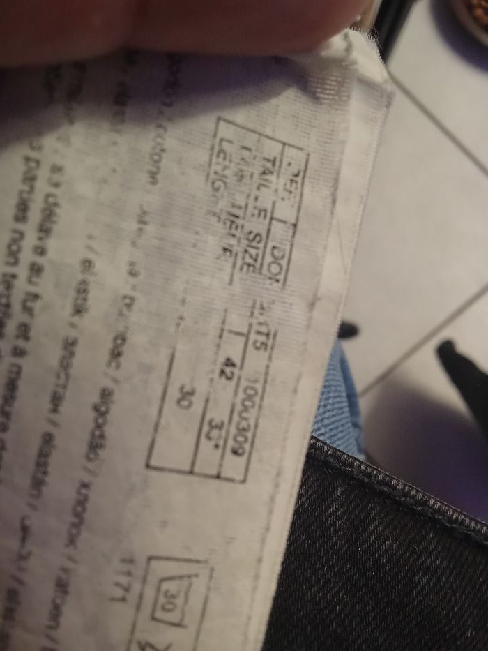 Jean celio taille 42 couleur noire - photo numéro 4