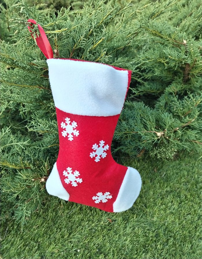 Botte de Noël /St Nicolas Botte en feutrine - photo numéro 6