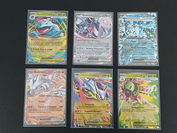 Lot de 6 cartes - EX