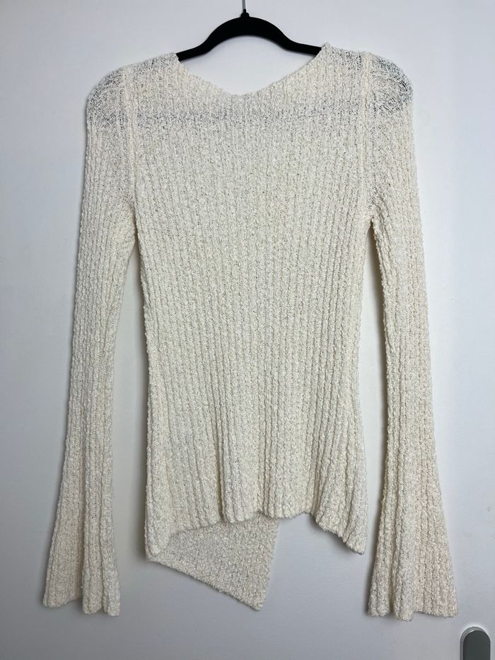 Top asymétrique à manches longues - photo numéro 2