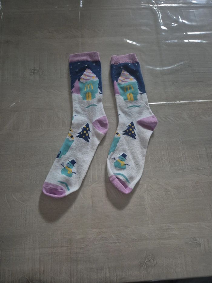 Chaussettes mcdo - photo numéro 2