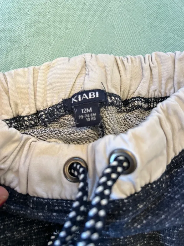 Lot de 3 bas de jogging Kiabi - 12 mois - photo numéro 3