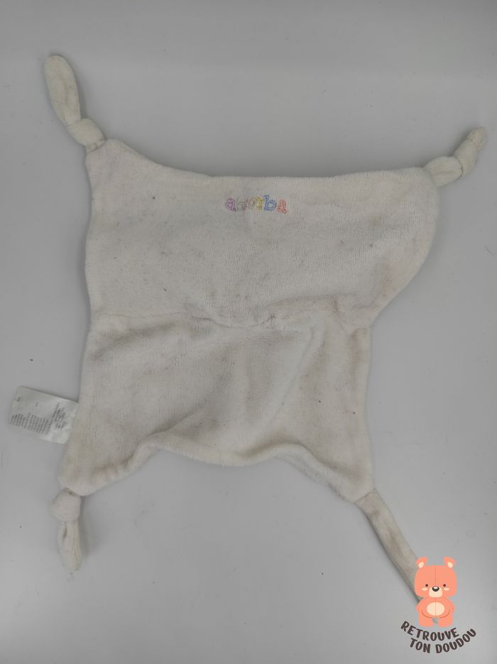 Doudou Plat Mouton Blanc Absorba - photo numéro 2