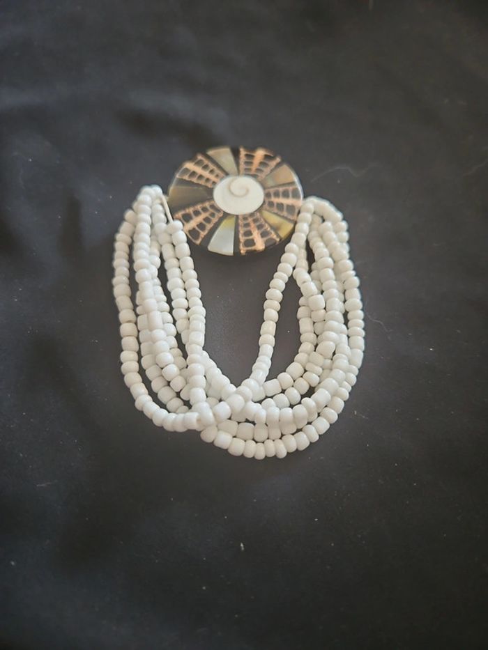 Beau bracelet plage coquillage - photo numéro 2