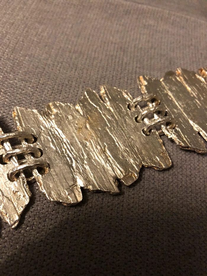 Ceinture  « biche de bere » argent NEUVE - photo numéro 6