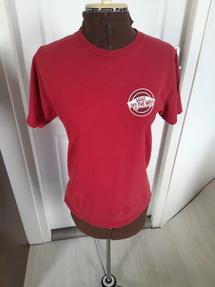 Tee shirt Vans vintage "off the walls" petit L - photo numéro 2
