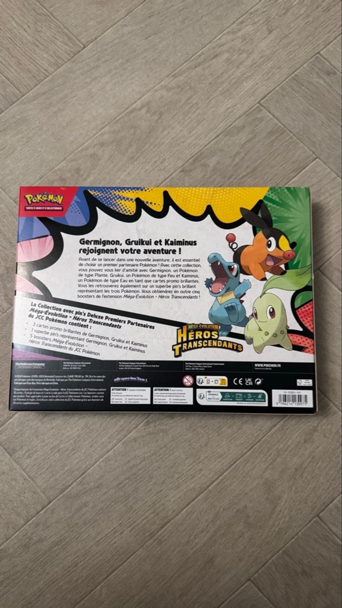 Pokémon - Coffret Pins Deluxe Héros Transcendants - photo numéro 2