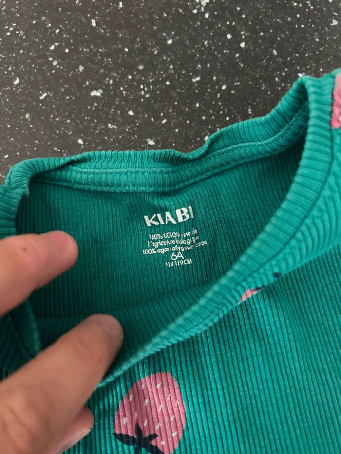 Maillot vert motif 🍓 6 ans - photo numéro 2