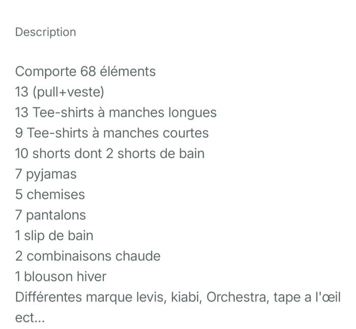 Gros lot de 68 vêtements  3 ans - photo numéro 5