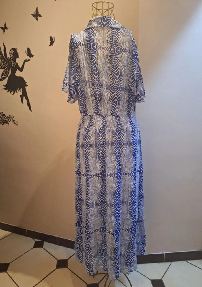 Robe longue imprimée - photo numéro 4