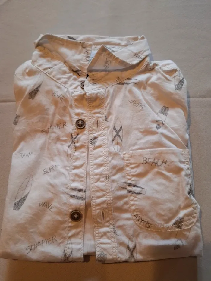 Gros Lot tee-shirt short garçon 5 ans été - photo numéro 5