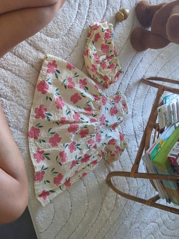 Ensemble robe culotte tape à l'oeil