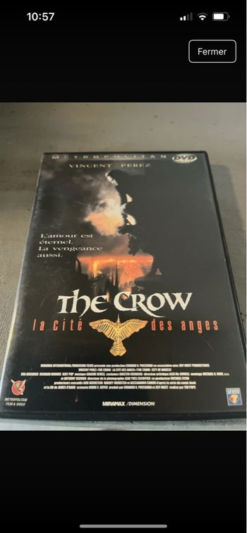 DVD the crow