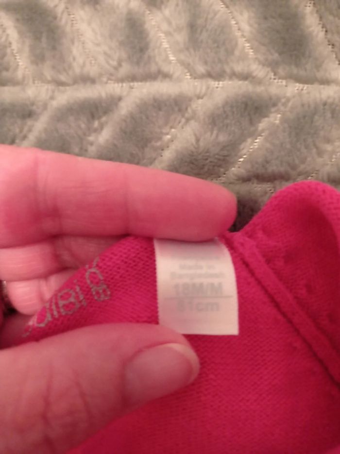 Gilet cache-coeur rose - photo numéro 2