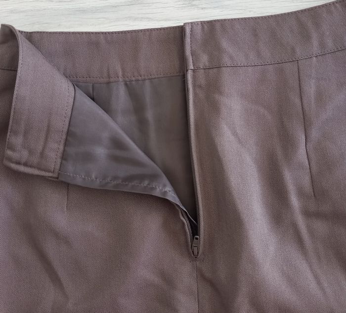 Jupe tailleur marron Pimkie taille 38 - photo numéro 6