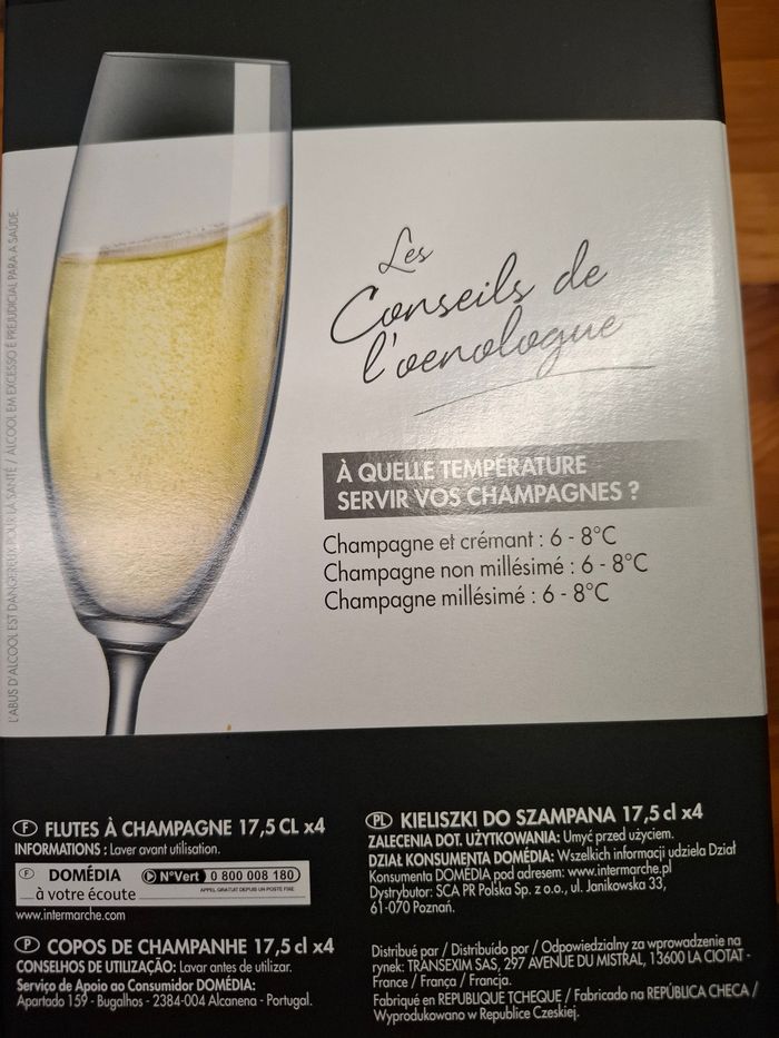 4 flûtes à champagne - photo numéro 3