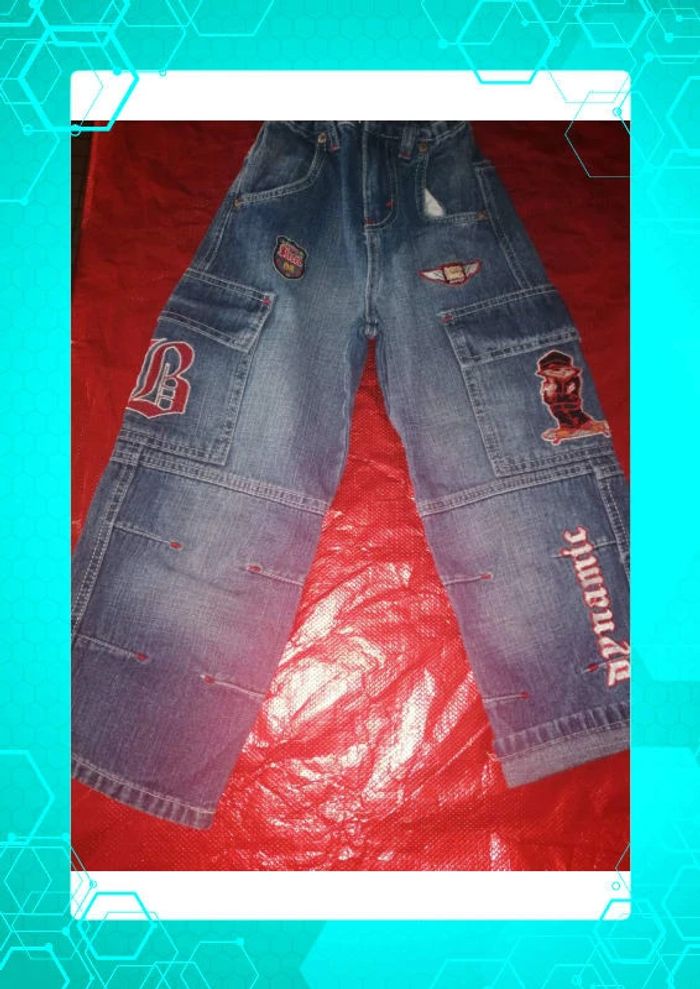 Pantalon en jeans large