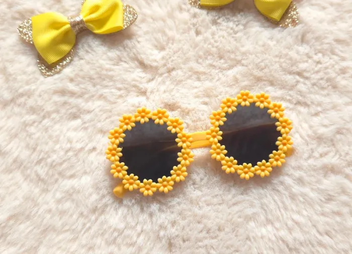 Lunette de soleil + deux pinces - photo numéro 3