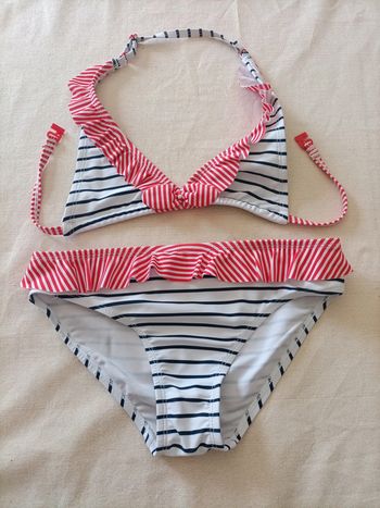 Maillot de bain marinière 10 ans fille orchestra
