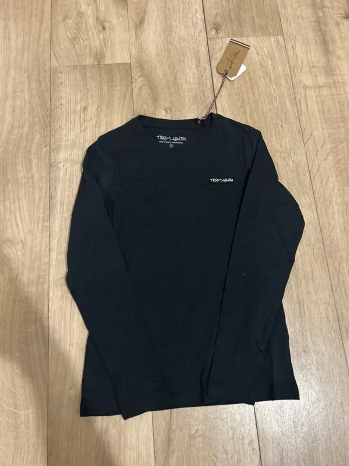 T-shirt à manches longues Teddy Smith Dark Navy 10ans
