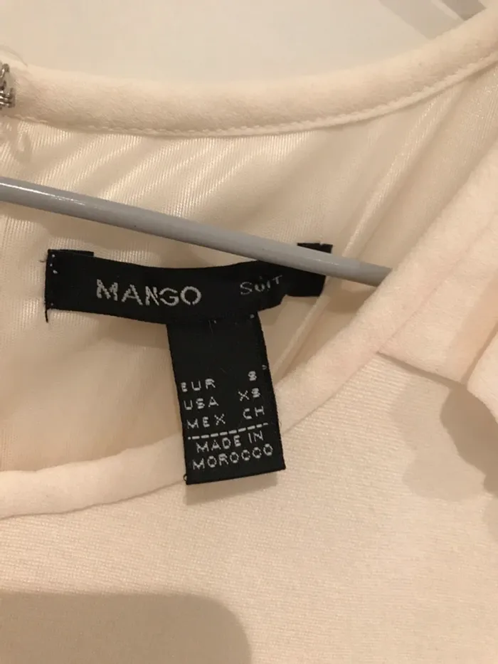 Robe beige Mango - photo numéro 3